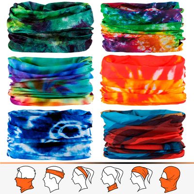 JOEYOUNG Headwear, Bandana, Neck Gaiter Head Wrap Headband Balaclava Magic Scarf