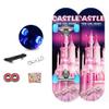 Skateboard Four-Wheeled Flash Fairy Tale Ice City Beginners Children Girls Adolescent Professional Scooter 72 cm / 28 Inch (can Bear 75KG) view 1