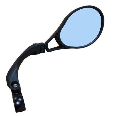 Hafny E13 Approved E-Bike Mirror, Large Surface Handlebar Bike Mirror, HD Automotive Grade Glass Bicycle Mirror, Safe Blast-Resistance Cycling Mirror
