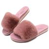 COFACE Womens Slippers with Arch Support Comfy Open Toe Fuzzy Woman House Shoes Size 9 Plantar Fasciitis Orthopedic Comfortable Slippers-for-Women Indoor view 3