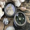 ARTIZANSTORE Pocket Size Compass | Yellow Submarine Brass Compass | Stocking Filler | Gifts for him view 1
