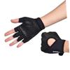 EXCEART 1pair Yoga Gloves Non- Fitness Gloves Half Finger Hand Protector Black for Improved Grip and Comfort During Training Breathable Design Sweat Absorption for All Fitness Activities view 4