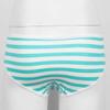 ACSUSS Womens Cut Japanese Style Anime Cosplay Stripe Lingerie Cotton Bikini Briefs Underwear 2# Blue One Size view 2