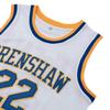 OTHERCRAZY McCall #22 Wright #32 Crenshaw High School Basketball Jersey S-XXXL (22# White, Small) view 3