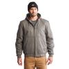 Timberland PRO Gritman Lined Canvas Hooded Jacket, Pewter, Extra Large view 1