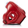 Fairtex Full Head Guard | Premium Handcrafted Headgear with 3-Layer Padding| Lightweight | Sleek Design for Optimal Movement | Extra Protection | Secure Fit with Adjustable Straps (Red-Medium) view 3