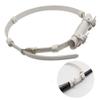 BLESSUME Medieval Two-Buckle Sword Frog Holster with Belt Rapier Scabbard Holder Belt 1pc (White) view 2