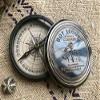 ARTIZANSTORE Boy Scouts Compass | Brass Compass | Vintage Compass | Engraved Compass | Stocking Filler | Gifts for Him view 2
