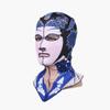 Swimming Caps Diving Swimming Facekini Head and Neck Full Face Cover UV 50+ Sunblock Protection from Jellyfish and Other Aquatic Insect Multifunctional Opera Type Facekini,1Pcs view 1