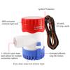 DasMarine 1100GPH 12V 3.2 AMP 5.0 AMP Fuse 29mm ID Hose Electric Marine Submersible Bilge Sump Water Pump for Boat Yacht view 3