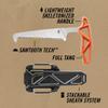 Gerber EXO-MOD Pack Saw, Lightweight Camping Hunting Saw with Sheath, Orange view 3