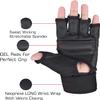 SAWANS Punch Bag Boxing Gloves Karate Mitts MMA Body Combat Taekwondo Training Martial Art Fighting Grappling Muay Thai (Black, X-Large) view 3