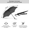 BLUNT Exec Windproof Golf Umbrella  54" Large Umbrella for Wind and Rain, Durable Design for Travel & Sports, Heavy Duty, UV Protection - Charcoal view 2