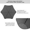 BLUNT Exec Windproof Golf Umbrella  54" Large Umbrella for Wind and Rain, Durable Design for Travel & Sports, Heavy Duty, UV Protection - Charcoal view 4