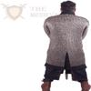 THE MEDIEVALS 9 MM ID MS Flat Riveted Hauberk Chain Mail Armor Full Sleeve Shirt - Natural Oiled Finish, X-Large view 3