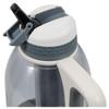COOL GEAR 2-Pack 64 oz System Sports Water Bottle with Freezer Stick and Handle | Durable, Shatter Resistant Tritan Material Colored Water Bottle - Smoke view 3