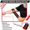 SERIOUS STEEL FITNESS Strongman Elbow Wraps (Pair) - 160 CM (63 inches) view 2