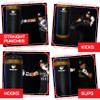 PROLAST Luxury Extra Large Heavy Punching Kicking Bag for Adults, Boxing, MMA, Martial Arts, Muay Thai, Strength Training Equipment, Filled, 4ft, 135 lbs, Blue and Black with Gold Trim view 2