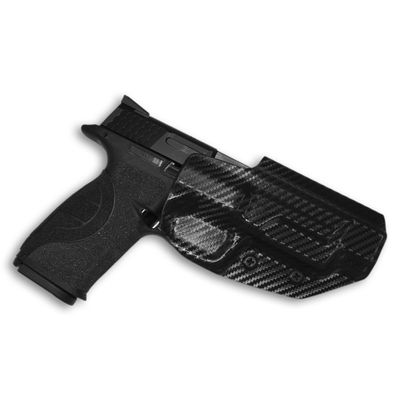 OWB Concealment IDPA - Outside The Waistband Holster - fits S&W M&P9 5'' (Carbon Fiber, Right)