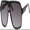 Carrera CA33/S 0807/PT 62MM Black/Grey Gradient Plastic Aviator Sunglasses For Men For Women +BUNDLE with ACCESSORY EYEWEAR KIT view 1