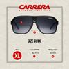 Carrera CA33/S 0807/PT 62MM Black/Grey Gradient Plastic Aviator Sunglasses For Men For Women +BUNDLE with ACCESSORY EYEWEAR KIT view 4