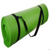 Shop4Omni Yoga mat 72" X 24" - Extra Thick Exercise Mat - with Carrying Strap for Travel (Lime Green) view 1