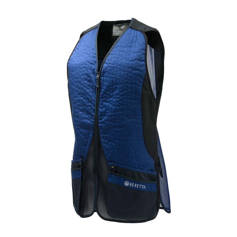 Beretta Men's Silver Pigeon Evo Range Hunting Ambidextrous Vest, Blue, Small