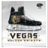Trends International NHL Vegas Golden Knights - Drip Skate 20 Wall Poster, 14.725" x 22.375", White Framed Version view 1