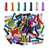 100PCS Bike Brake Cable End Cap Crimps, Cable End Tips for Road Mountain Bicycle, Colorful view 1