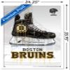 Trends International NHL Boston Bruins - Drip Skate 20 Wall Poster, 22.375" x 34", White Framed Version view 3