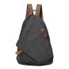 KL928 Canvas Vintage Backpack  Large Casual Daypack Outdoor Travel Rucksack Hiking Backpacks for Men Women view 1