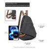 KL928 Canvas Vintage Backpack  Large Casual Daypack Outdoor Travel Rucksack Hiking Backpacks for Men Women view 2