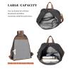 KL928 Canvas Vintage Backpack  Large Casual Daypack Outdoor Travel Rucksack Hiking Backpacks for Men Women view 4