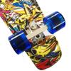 fashionbeautybuy Complete Cruiser Skateboard 27 Inch Cool Street Dance Pattern Wide Deck Board with High Rebound PU Wheels for Beginners Adult view 4