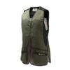 BERETTA Men's Silver Pigeon Evo Range Hunting Ambidextrous Vest, Green/Chocolate Brown, Small view 1