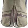 BERETTA Men's Silver Pigeon Evo Range Hunting Ambidextrous Vest, Green/Chocolate Brown, Small view 4