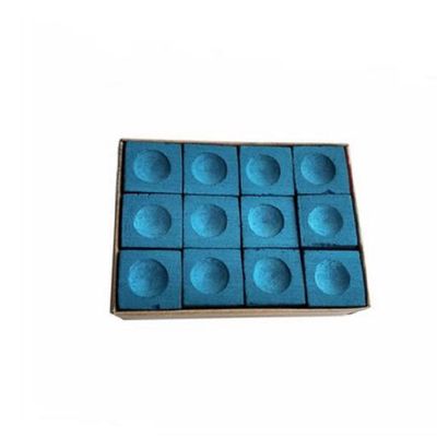 PJLANDI Billiard Pool cue Chalk 1pcs Snooker chalks one Box (Blue)