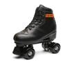 Adult Roller Skates High Top Indoor Outdoor Quad Skates Black 12 M US Women view 3