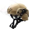 Unknown Adult Unisex Airsoft Helmet, MICH 2000 Tactical Helmet with NVG Bracket and Vandal-Proof Visor Mask for Outdoor Airsoft Paintball CS Games view 2