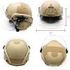 Unknown Adult Unisex Airsoft Helmet, MICH 2000 Tactical Helmet with NVG Bracket and Vandal-Proof Visor Mask for Outdoor Airsoft Paintball CS Games view 4