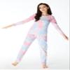Beezizac Girls Sleepover Matching Pajamas Size 6-100% Cotton Long Sleeve Tween Kids Jammies Set PJS view 4