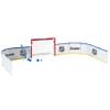 Franklin Sports Mini Hockey Rink Set - Half Rink Knee Hockey Goal, Mini Sticks, and Ball Set - Indoor Mini Hockey Rink - Official NHL Licensed view 1