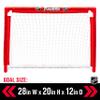 Franklin Sports Mini Hockey Rink Set - Half Rink Knee Hockey Goal, Mini Sticks, and Ball Set - Indoor Mini Hockey Rink - Official NHL Licensed view 2