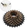A sixx Bike Cassette, High Precision Thread Fast Riding Speed Bike Cassette 8 Speed, High Strength Metal Sprocket Mountain Bike for Less Noise for MTB Bike view 4