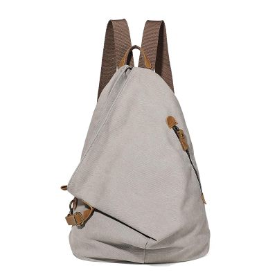 KL928 Canvas Vintage Backpack  Large Casual Daypack Outdoor Travel Rucksack Hiking Backpacks for Men Women