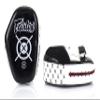 Fairtex Aero Focus Punching Mitts FMV11 for Muay Thai, Boxing, Kickboxing, MMA (Black/White) view 3