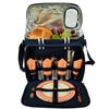 Picnic at Ascot Original Insulated Picnic Cooler with Service for 4 -Designed & Assembled in The USA view 1