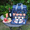 Picnic at Ascot Original Insulated Picnic Cooler with Service for 4 -Designed & Assembled in The USA view 2