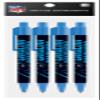 Match Up Promotions NFL 4 Pack Team Cool Color Pens (Carolina Panthers) view 1