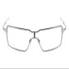 Vonxyz Rubber Kits Replacement for Oakley Probation Sunglass - White view 3